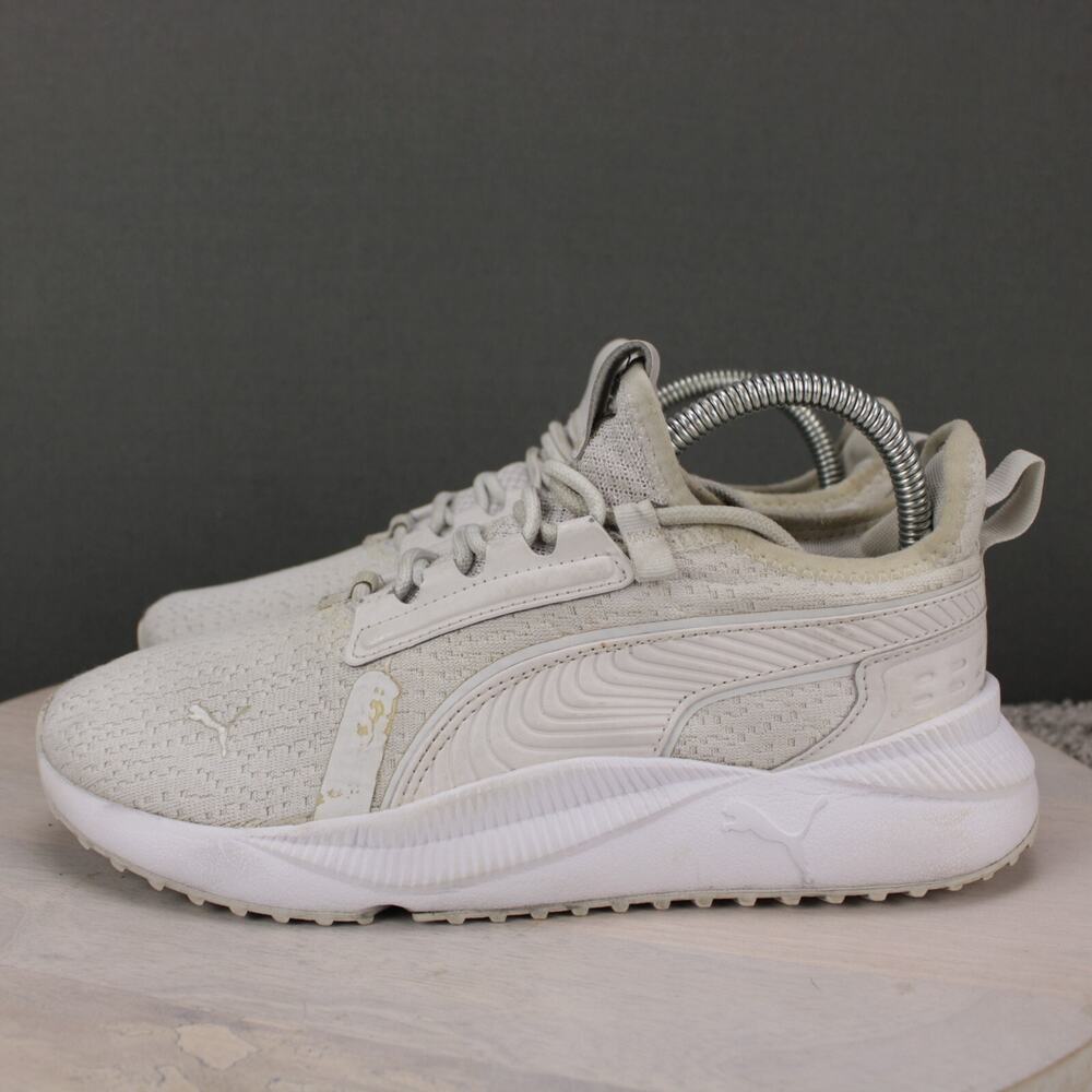 Puma Pacer Athletic Sneakers Lace Up Womens 7.5 Gray Mesh - Picture 5 of 9
